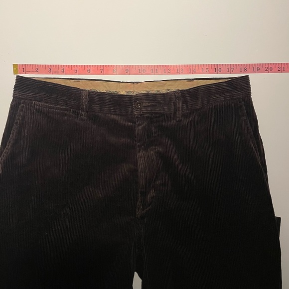 Polo Ralph Lauren Corduroy Pants Dark Chocolate - Picture 11 of 14